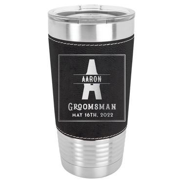 Customized Tumblers of Appreciation for Groomsman & Best Man Gifts